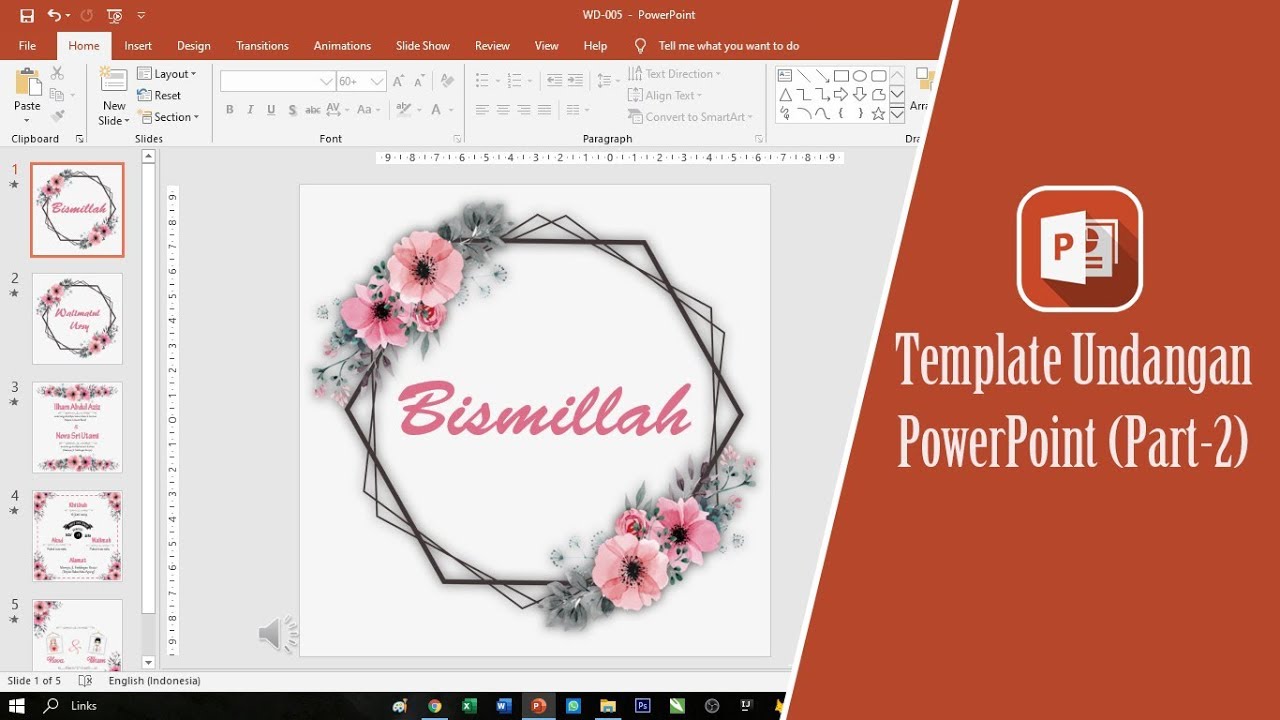 Detail Template Undangan Ppt Nomer 5