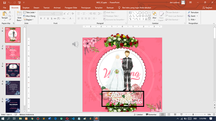 Detail Template Undangan Ppt Nomer 45