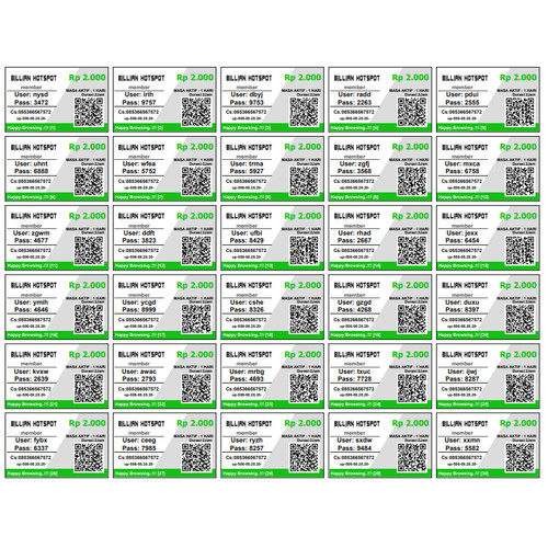 Detail Template Voucher Hotspot Mikrotik Koleksi Nomer 29 Detail Template Voucher Hotspot Mikrotik Koleksi Nomer 29