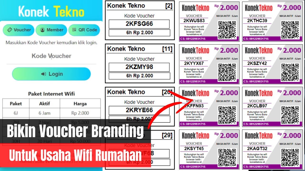 Detail Template Voucher Mikhmon Nomer 19