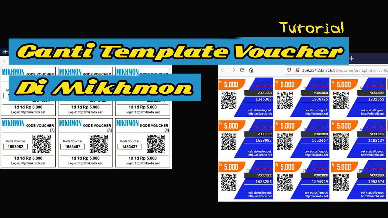 Detail Template Voucher Mikhmon Nomer 20