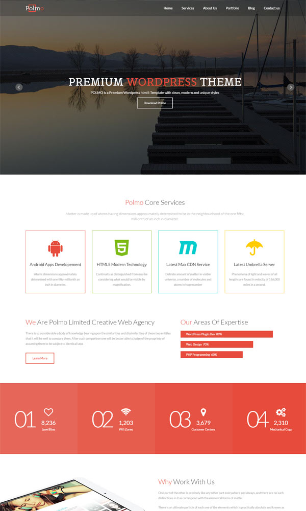 Detail Template Web Bootstrap Nomer 27