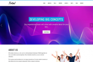 Detail Template Web Company Profile Nomer 9