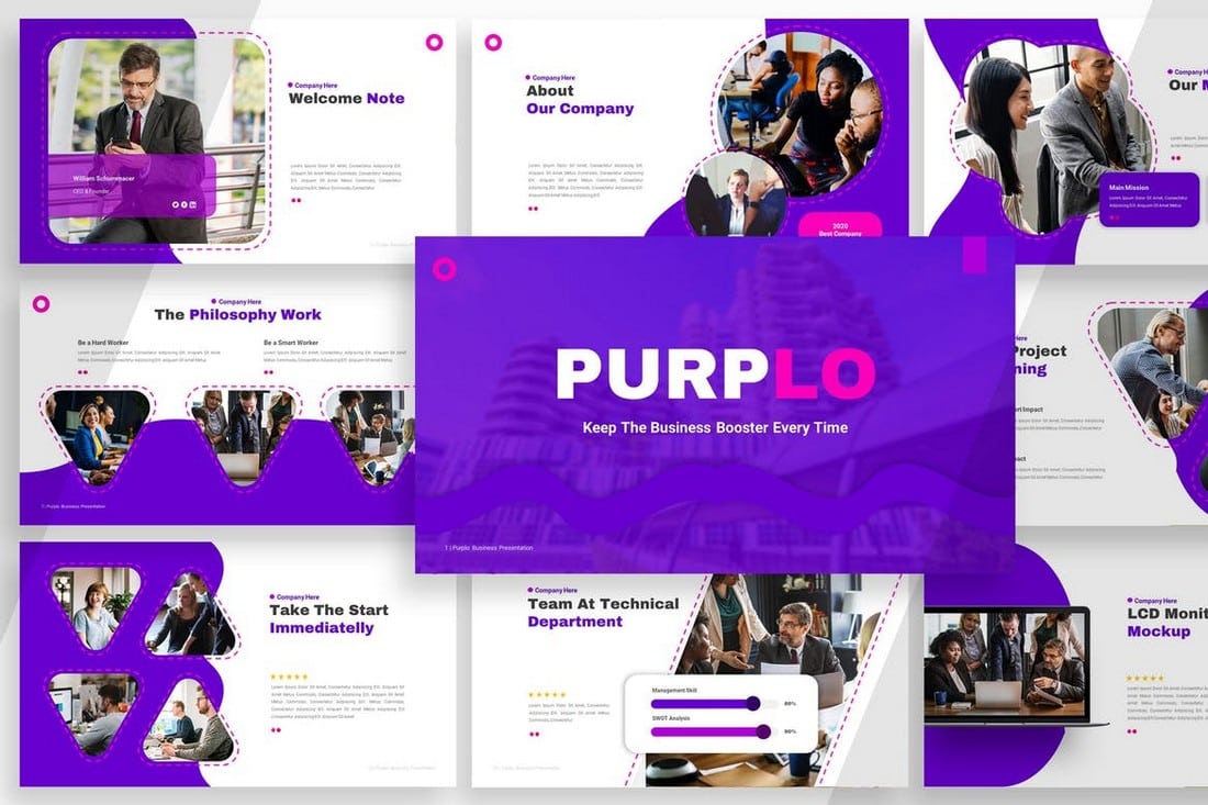 Detail Template Web Company Profile Nomer 14