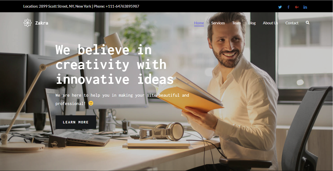 Detail Template Web Company Profile Nomer 24