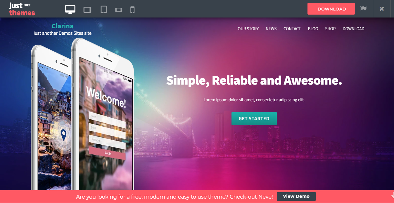 Detail Template Web Company Profile Nomer 5