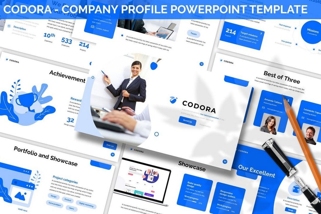 Detail Template Web Company Profile Nomer 39