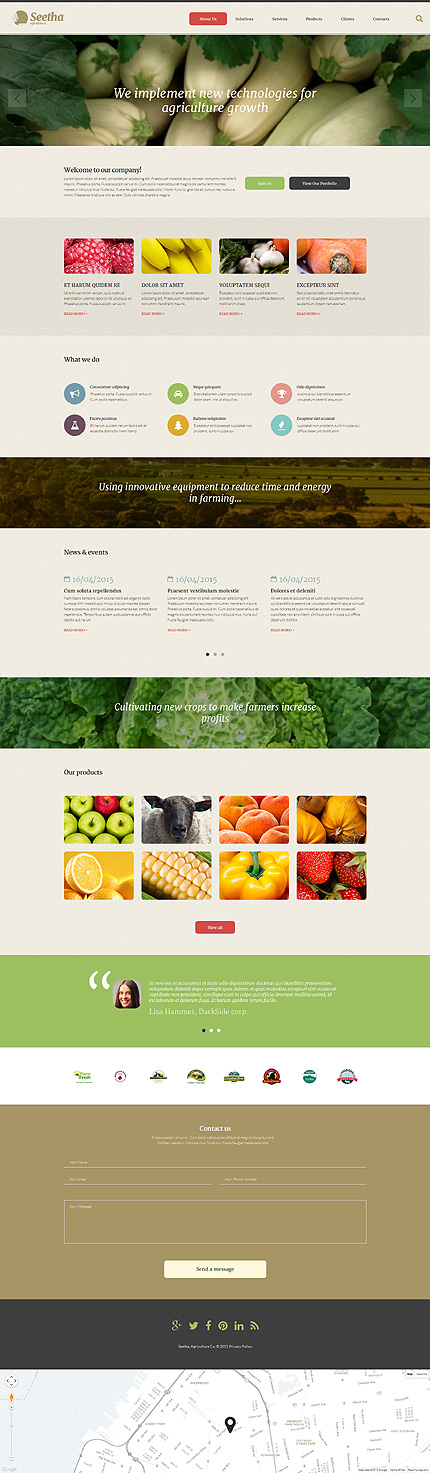 Detail Template Web Company Profile Nomer 45