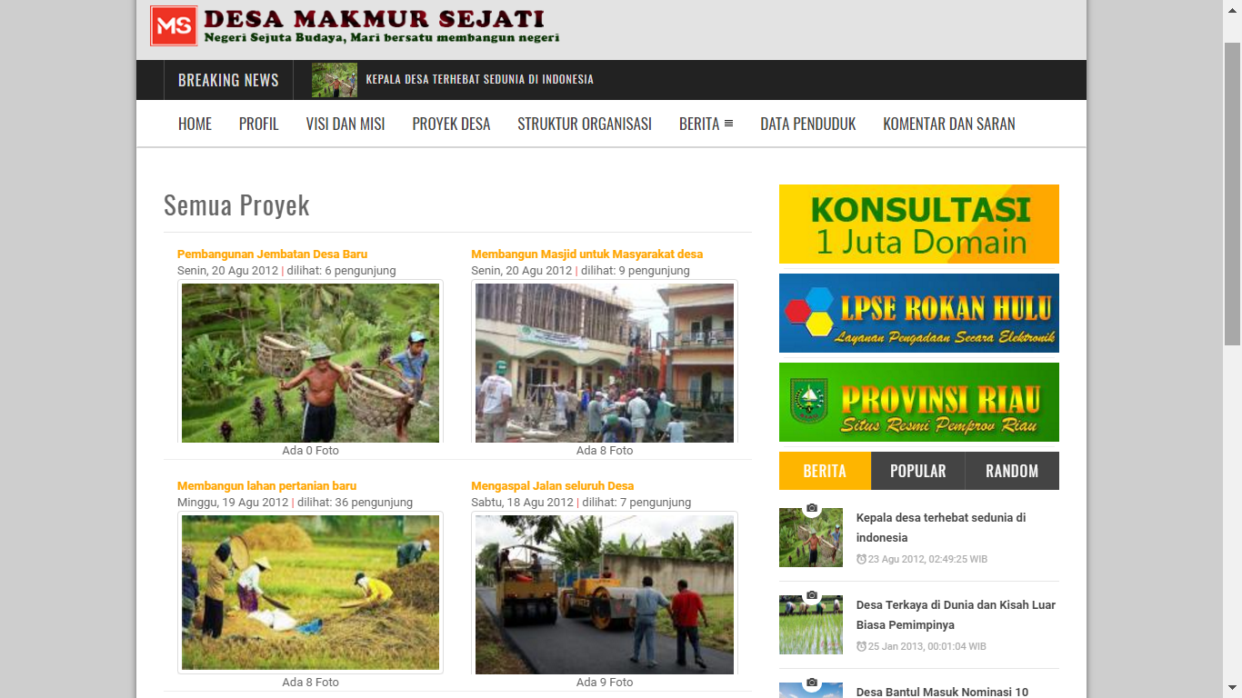 Detail Template Web Desa Nomer 19