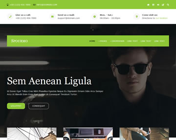 Detail Template Web Gratis Nomer 22