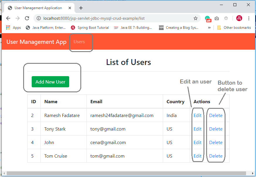 Detail Template Web Jsp Nomer 21