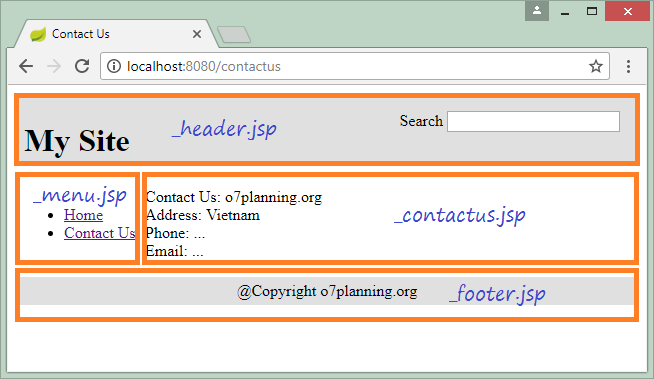 Detail Template Web Jsp Nomer 22