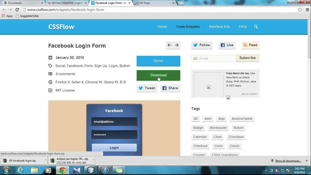 Detail Template Web Jsp Nomer 4