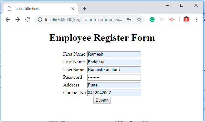 Detail Template Web Jsp Nomer 10