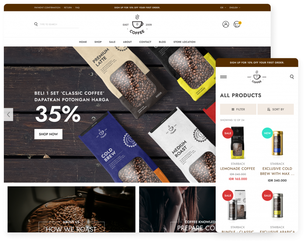 Detail Template Web Jualan Online Nomer 29