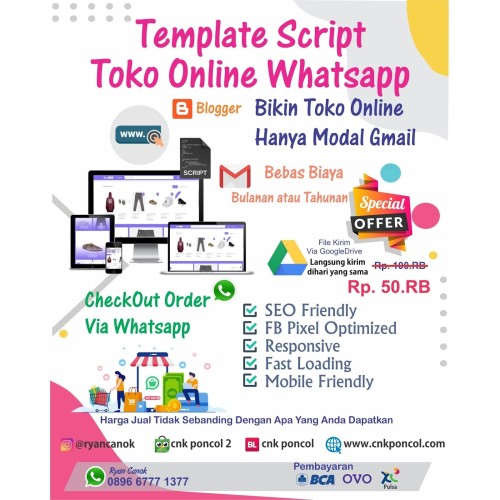 Detail Template Web Jualan Online Nomer 32