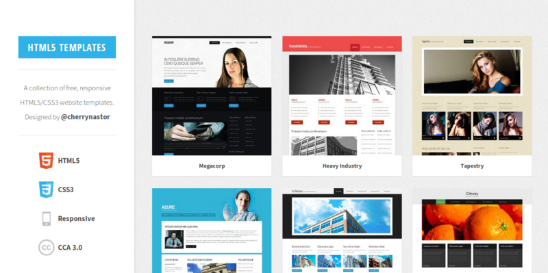 Detail Template Web Responsive Free Nomer 37