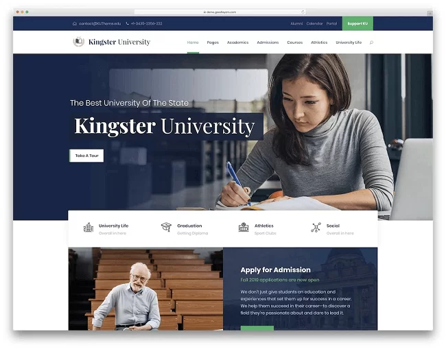 Detail Template Web Sekolah Nomer 13