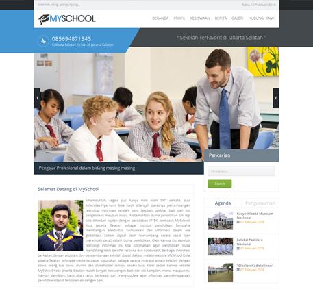 Detail Template Web Sekolah Nomer 17