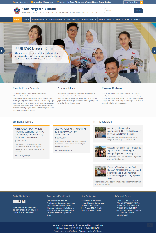 Detail Template Web Sekolah Nomer 21