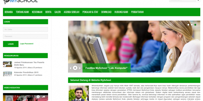 Detail Template Web Sekolah Nomer 36