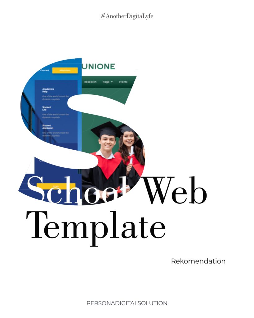 Detail Template Web Sekolah Nomer 45