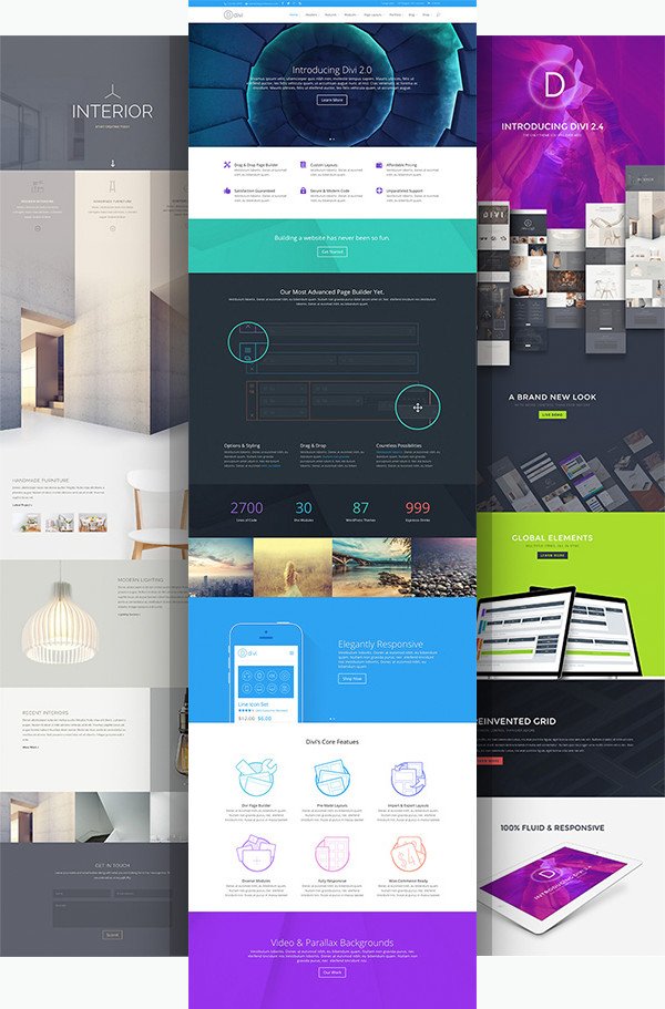 Detail Template Wordpress Divi Nomer 34