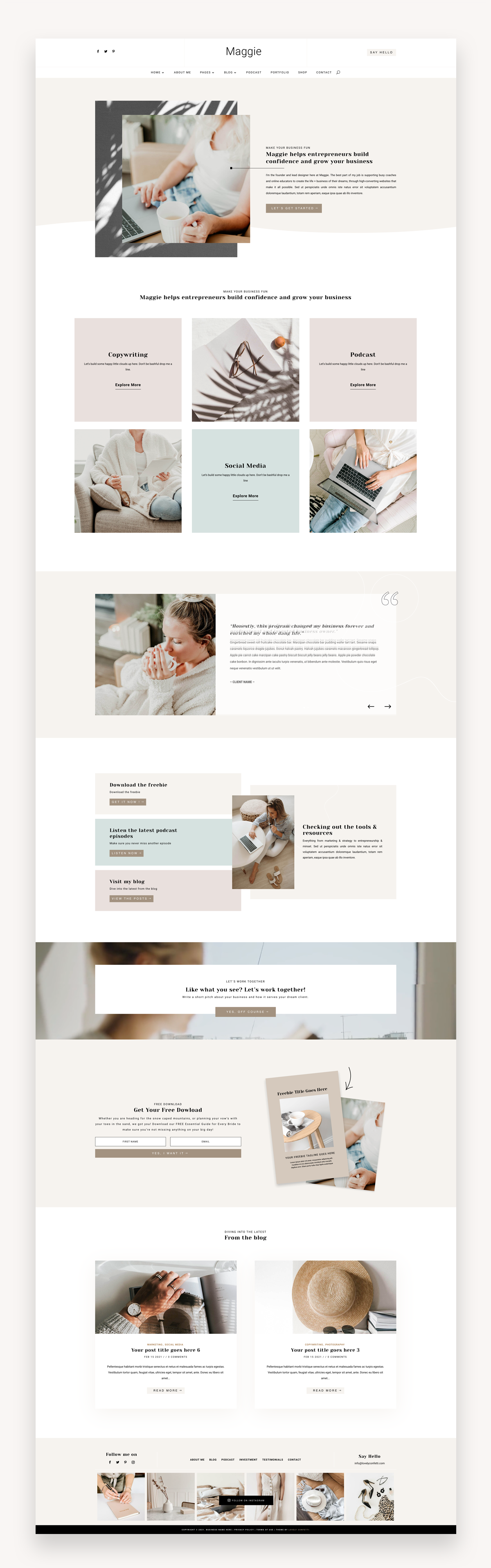 Detail Template Wordpress Divi Nomer 56