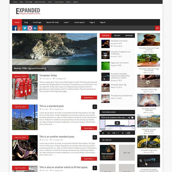 Detail Template Wordpress Free Responsive Nomer 27