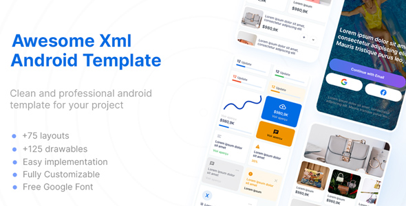 Detail Template Xml Android Free Nomer 36