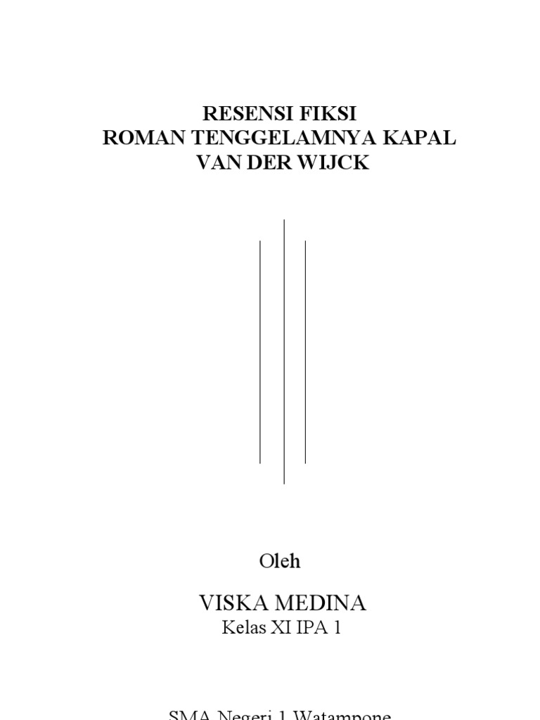 Detail Tenggelamnya Kapal Van Der Wijck Buku Nomer 48