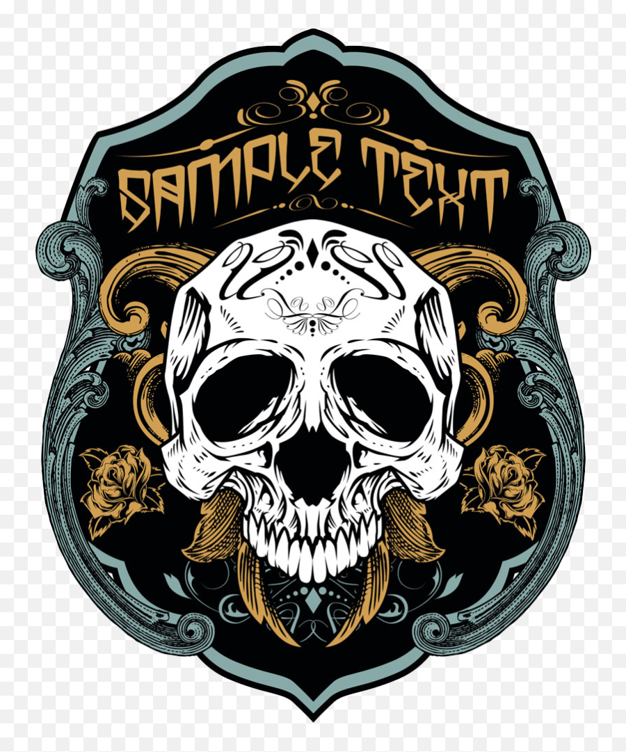 Tengkorak Vektor Png
