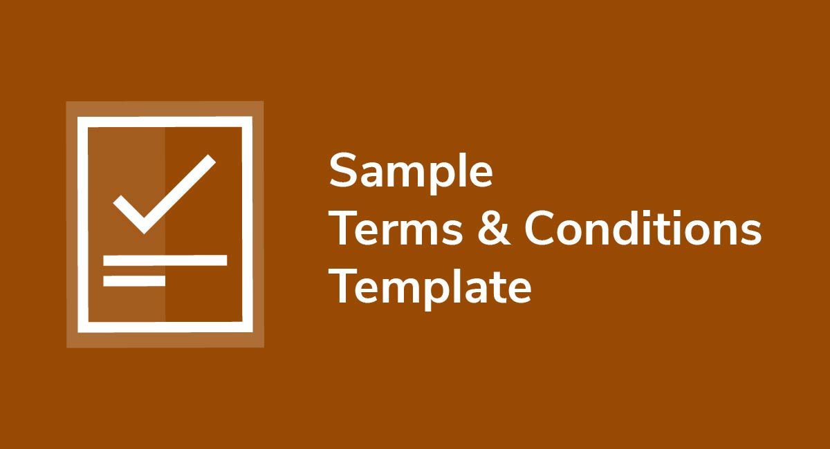 Detail Terms Conditions Template Nomer 8