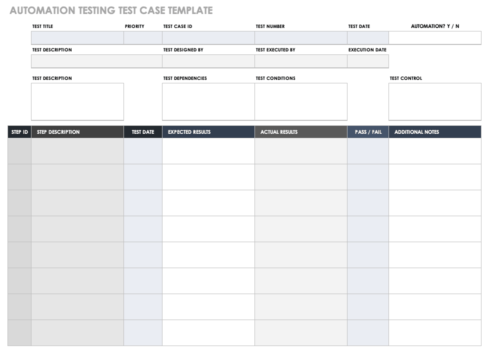 Detail Test Case Document Template Nomer 11