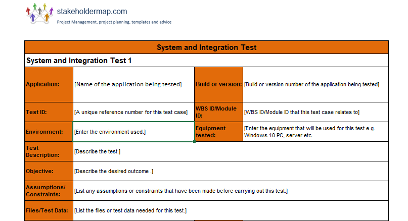 Detail Test Case Document Template Nomer 17