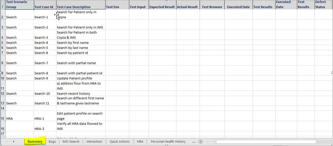 Detail Test Case Document Template Nomer 26