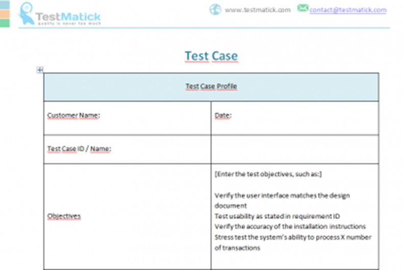 Detail Test Case Template Nomer 52