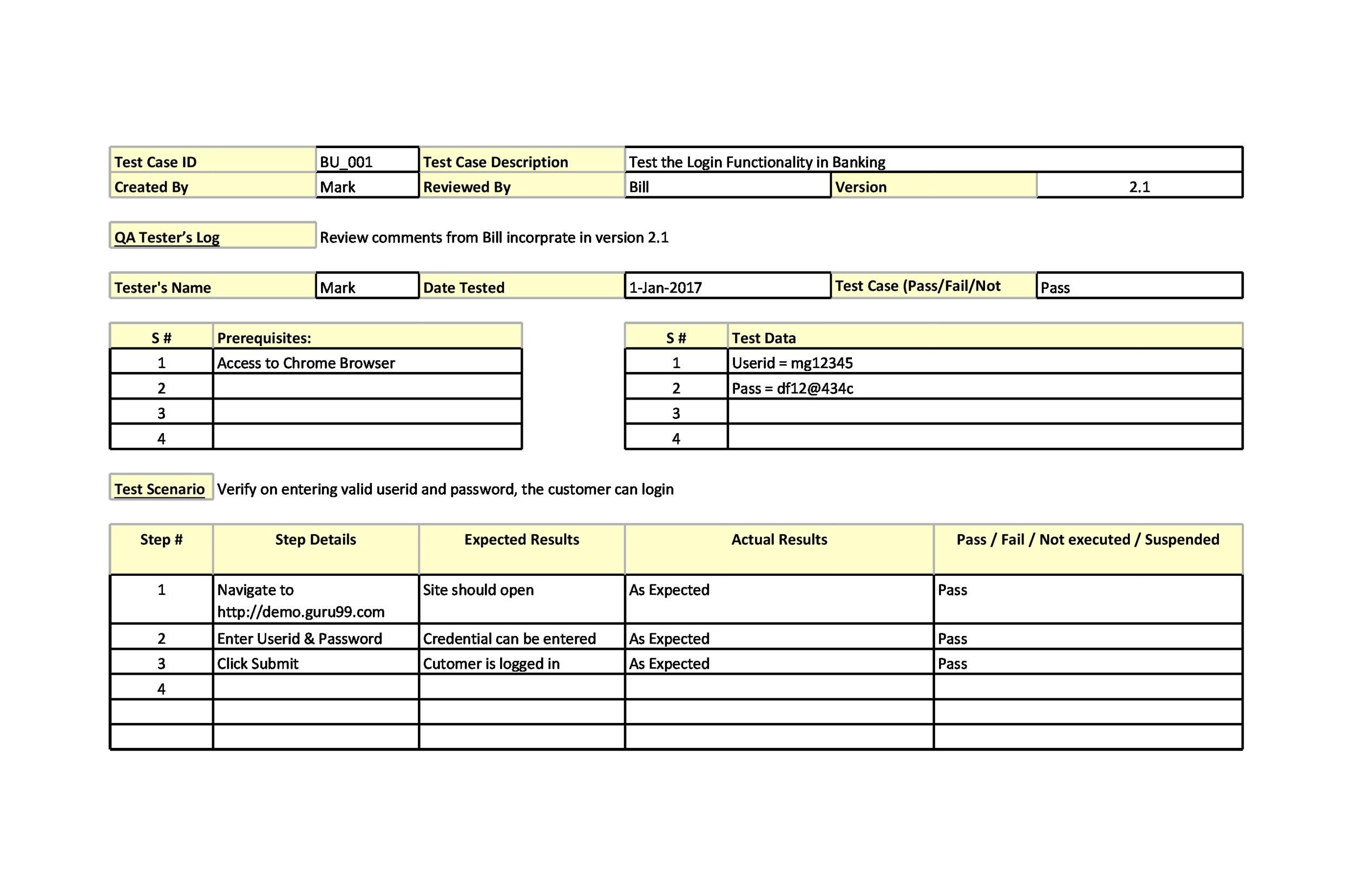 Detail Test Case Template Nomer 8