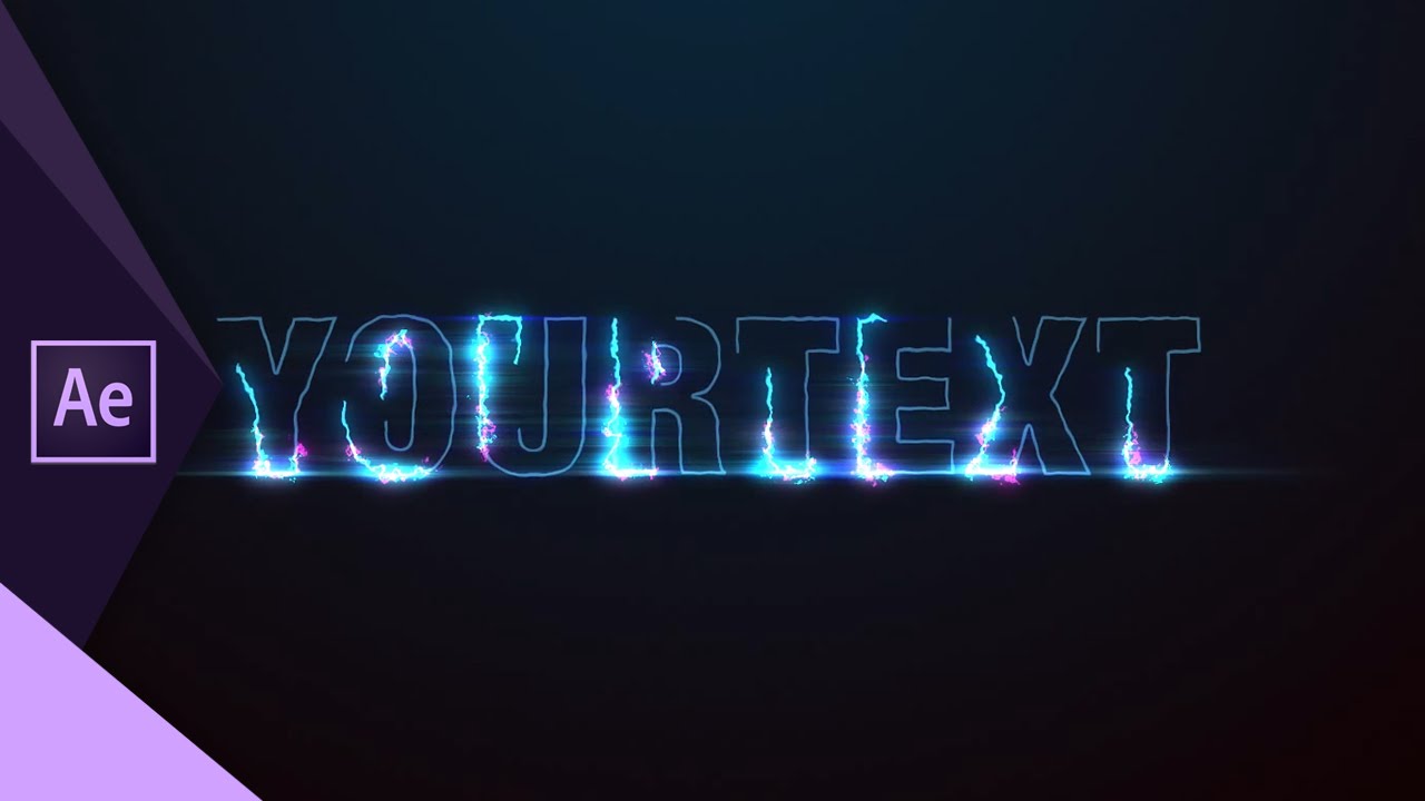 Detail Text Effect Template After Effects Nomer 2