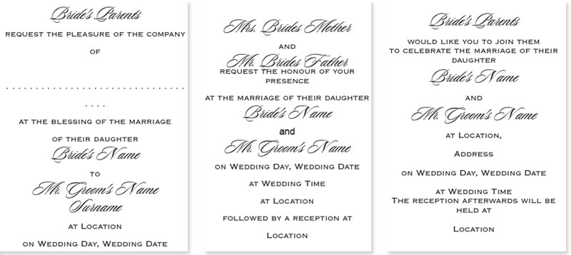 Detail Text Invitation Template Nomer 12