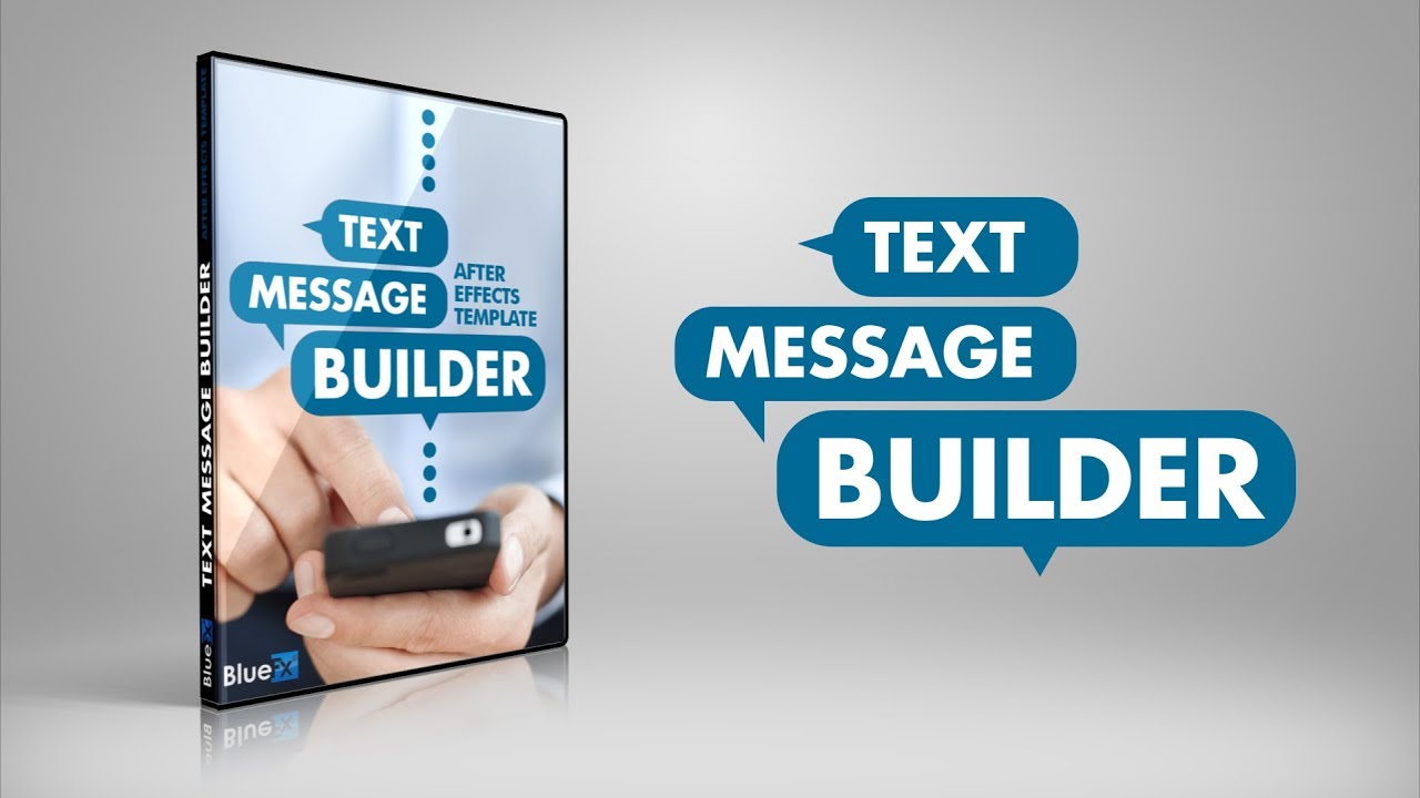 Detail Text Message After Effects Template Nomer 29