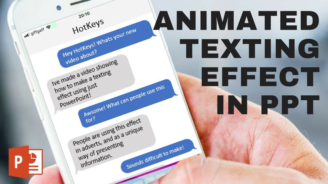 Detail Texting Powerpoint Template Nomer 13