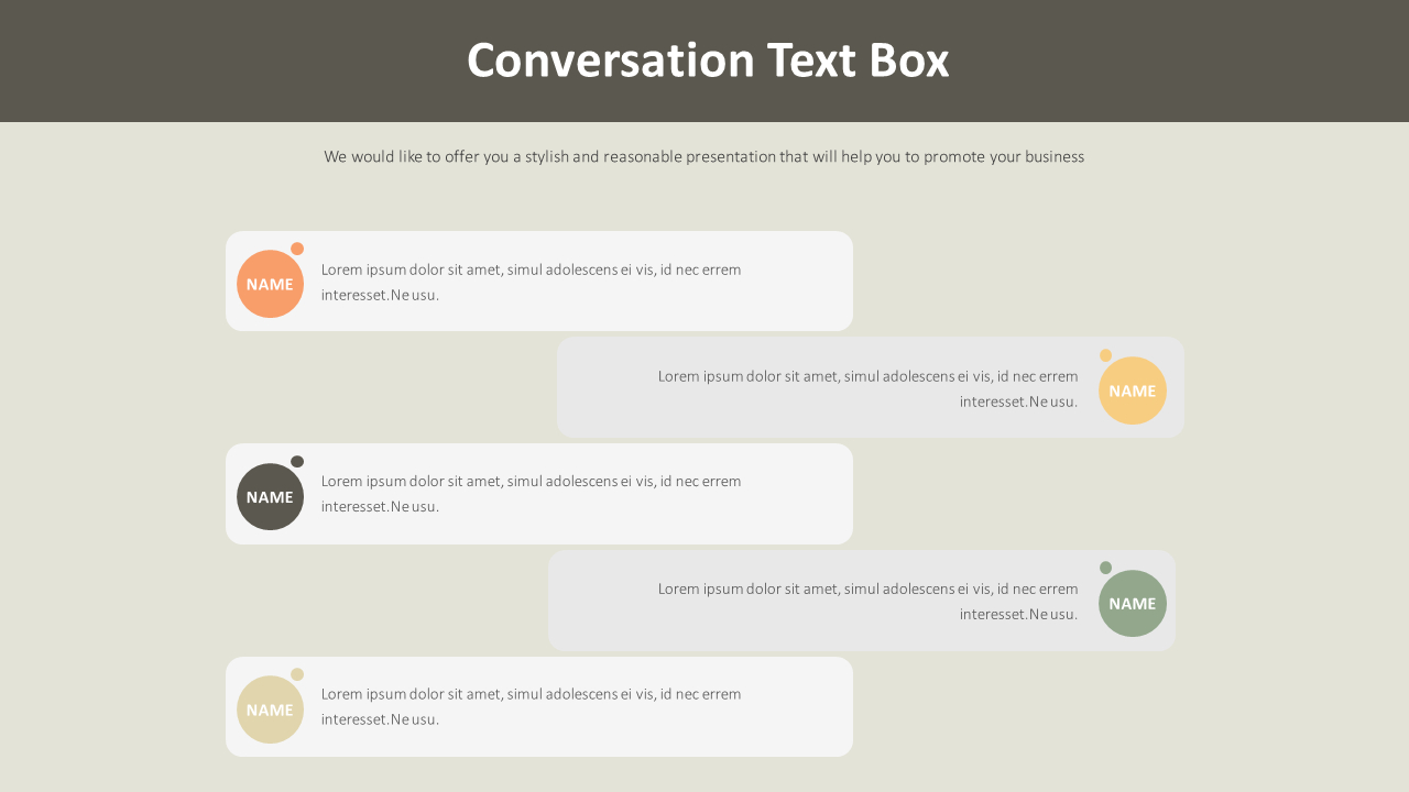 Detail Texting Powerpoint Template Nomer 26