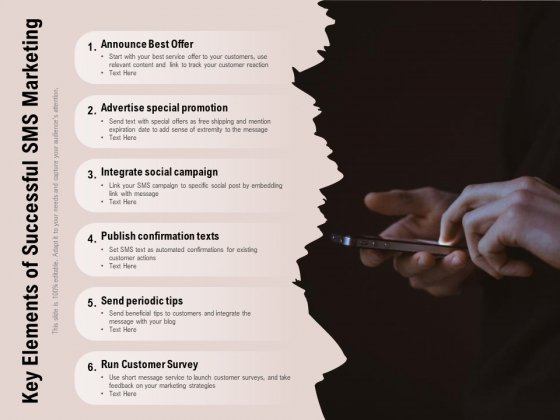 Detail Texting Powerpoint Template Nomer 39