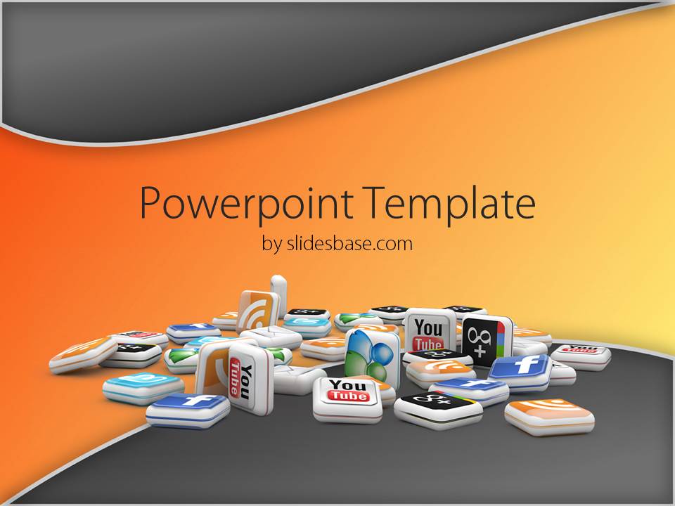 Detail Texting Powerpoint Template Nomer 49
