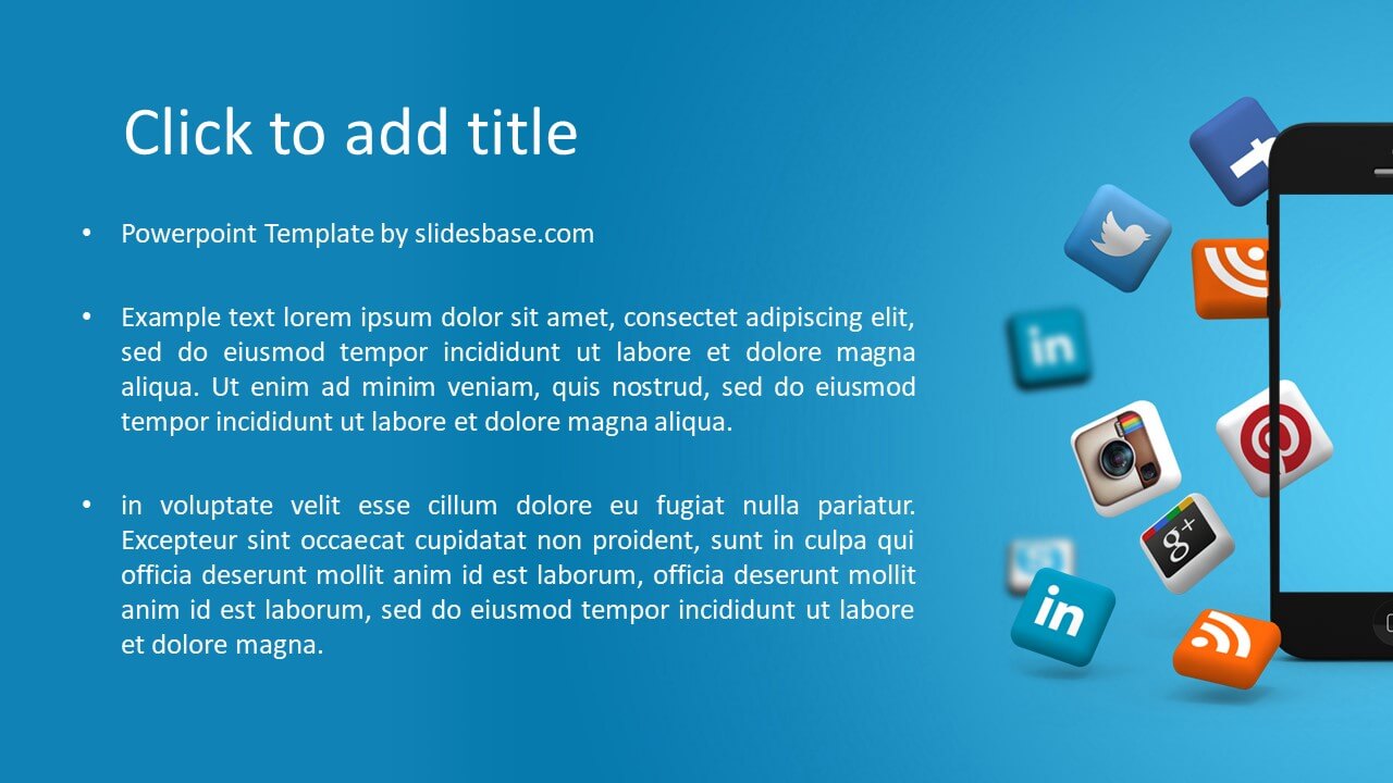 Detail Texting Powerpoint Template Nomer 57