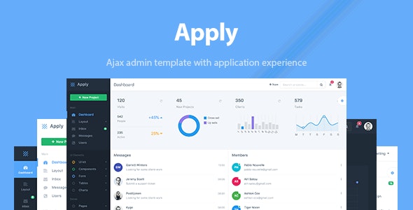 Detail Themeforest Admin Template Nomer 3