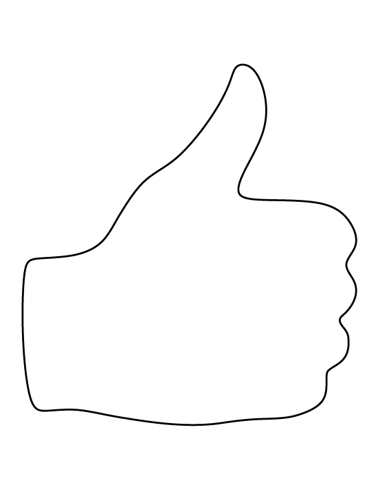 Thumbs Up Template - KibrisPDR