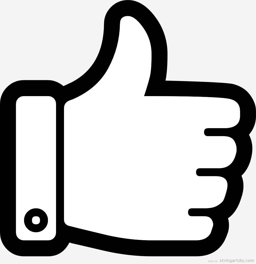 Detail Thumbs Up Template Nomer 4