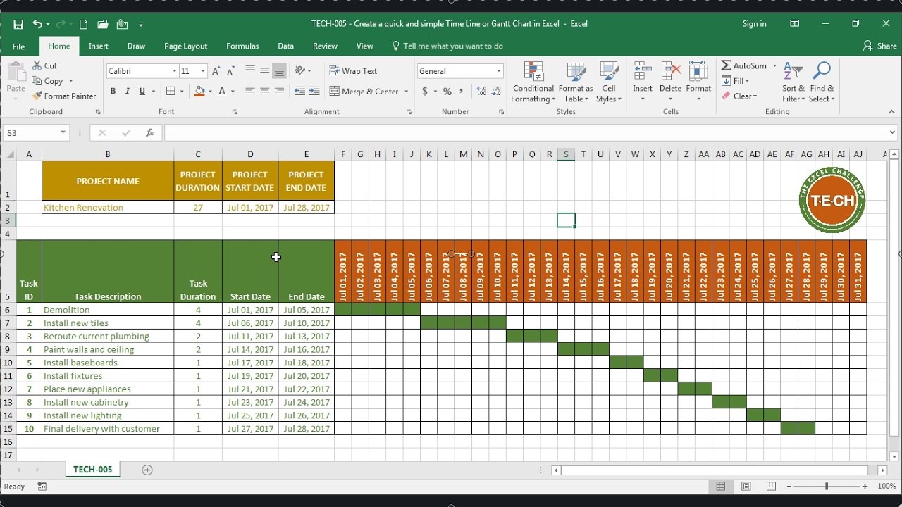 Detail Time Frame Template Excel Nomer 26